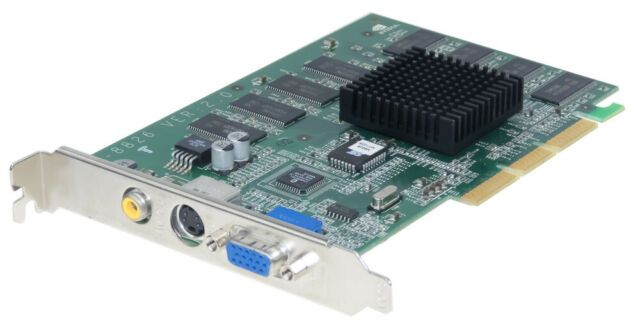 Grafische kaart nVidia GeForce2 MX400 64MB SDR AGP 4x VGA NV11 Board MSI